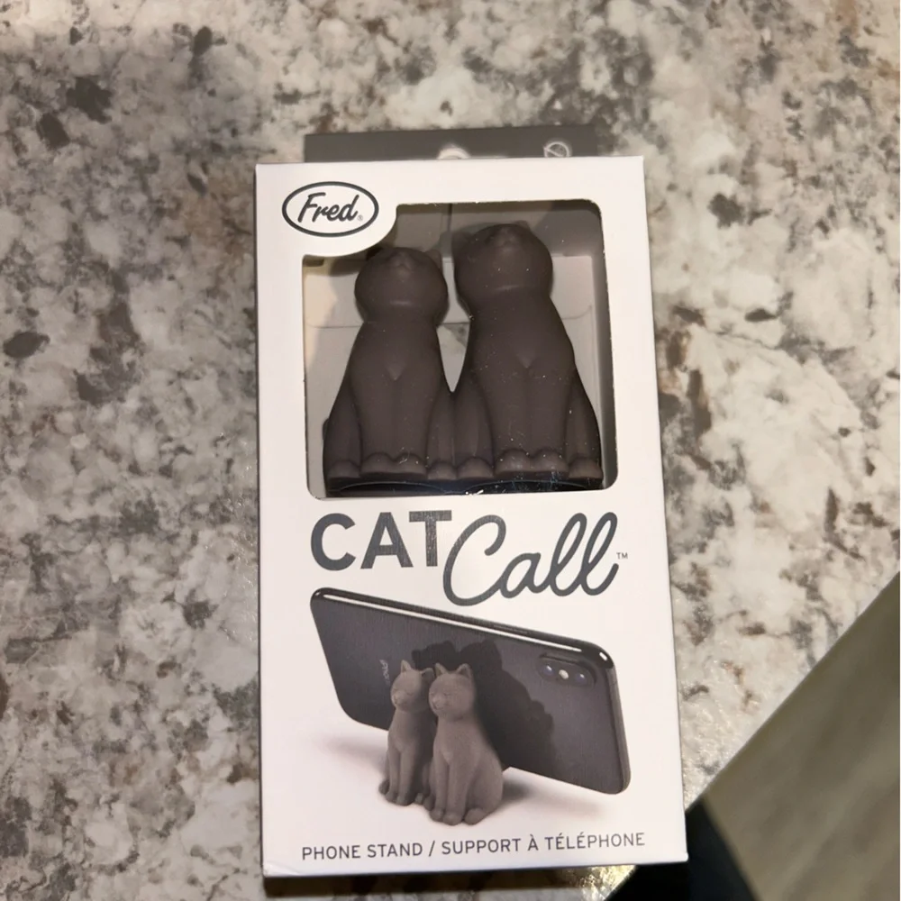 Cat phone stand